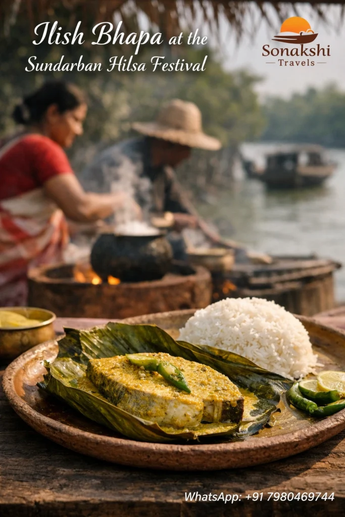 Ilish Bhapa at the Sundarban Hilsa Festival